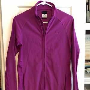 Nike Dri-fit full zip jacket